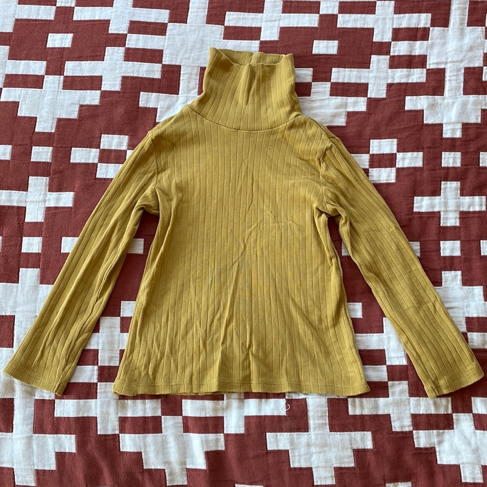 Fin & Vince Cotton Rib Turtleneck